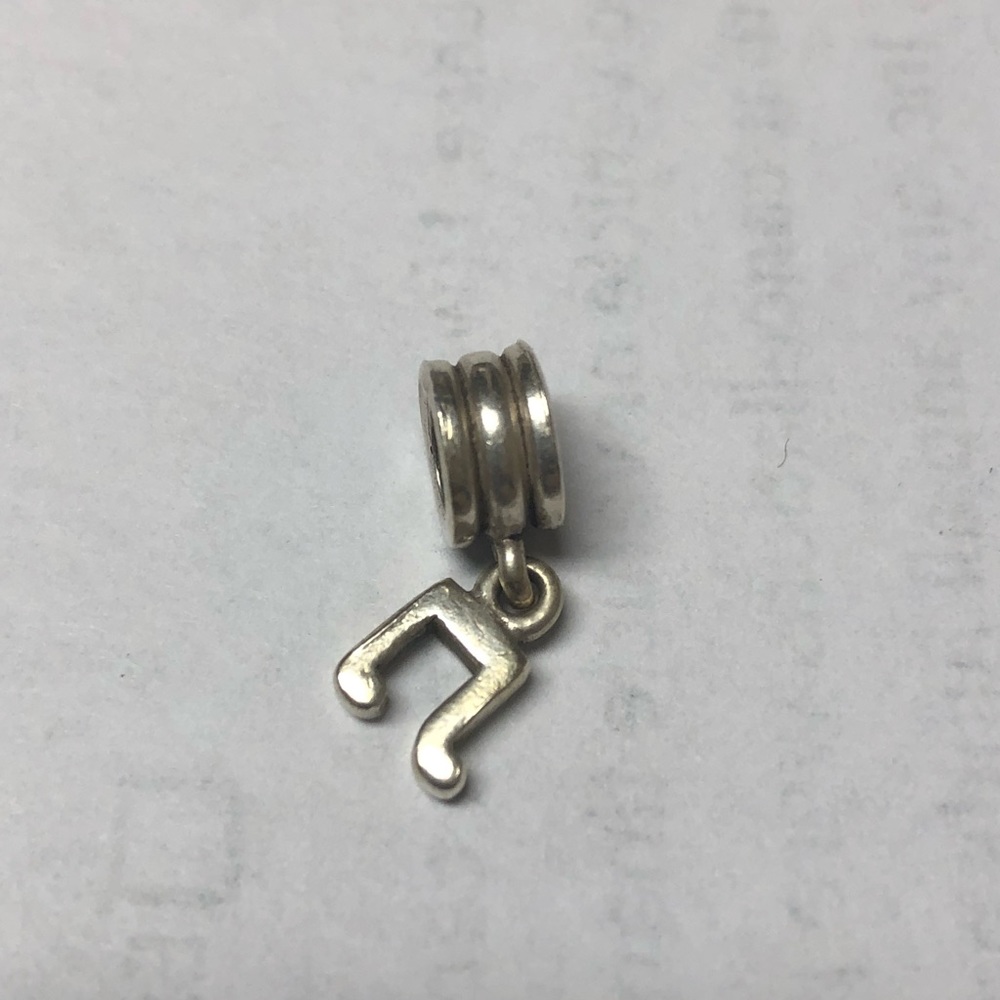 Pandora dangle music note charm